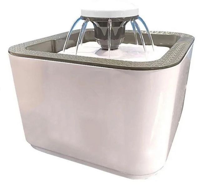 Автоматична напувалка фонтан для собак і кішок Pet Water FOUNTAIN с USB датчиком руху 345 234 789 фото