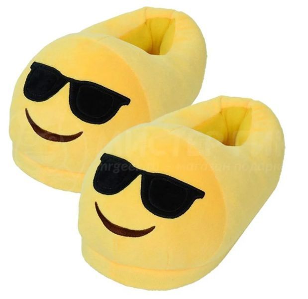 Капці Смайл окуляри Кігурумі Kigurumi Розмір 37 3022 фото