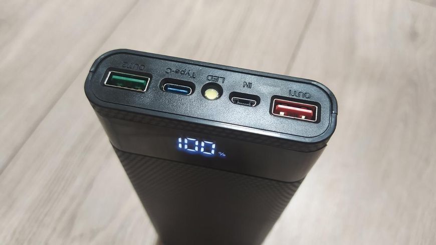 Корпус Power Banka 8 QC3.0 - 22,5W акумулятора банка корпус павербанка 20000mA 18650 x 8 18650 x 8 Fast фото