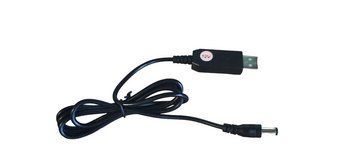 Кабель живлення USB для роутера від повербанку з 5.5V до 12V1A USB512-1м 12v фото