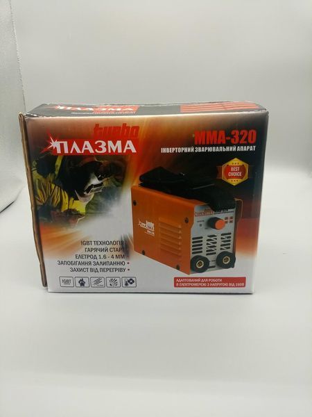 Зварювальний інвертор Плазма ММА-320 ММА-320 фото