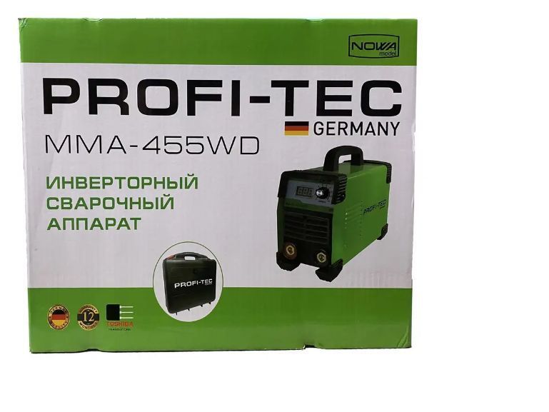 Зварювальний апарат інверторного типу PROFI-TEC PMMA-455WD PMMA-455WD фото