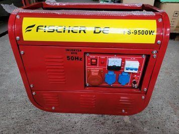 Генератор бензиновий трифазний Fischer DE FS-9500 w 3 квт FS-9500w фото