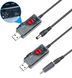 USB-кабель для підвищення напруги на 9 або 12 В DC постійного струму з перемикачем для роутера /світча від повербанка 2304565879 фото 3