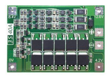 Контролер BMS 3S 40A з балансуванням BMS 3S 40A фото