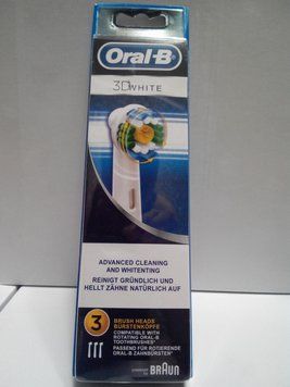 3 шт насадка oral b 3d white Oral-B Орал бі 3D White 3д Вайт EB18 3D3 фото
