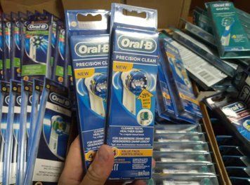 8шт Насадки для електро щітки Орал Бі Браун Прецишн Клін Braun Oral-b Precision Clean New 1606675696 фото