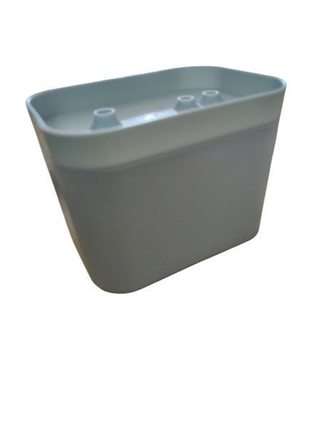 Питний фонтан для котів і собак 1.5L Pet Water Fountain з фільтром голубий світло-сірий 229 + фото