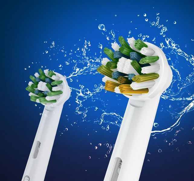 4 шт Упаковка зубних насадок Braun Oral-B Cross Action EB 50 RB Clean Maximiser (4 шт.) EB 50 RB фото