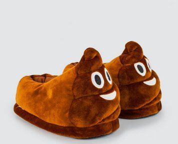 Плюшеві капці емоджі какао Кігурумі Kigurumi Розмір універсальний 35-42&nbsp;по устілці 28&nbsp;см R3019 фото