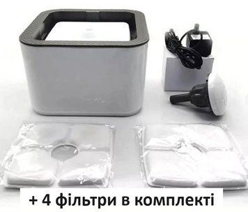 Автоматична напувалка фонтан для собак і кішок Pet Water FOUNTAIN 4 фільтра в комплекті 345 222 999 фото
