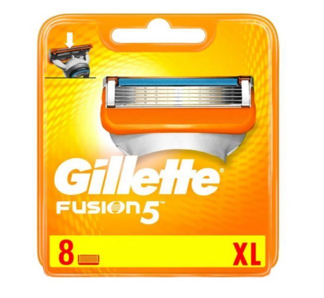 Леза касети картриджі Gillette Fusion POWER 8шт Жилет Ф'южн ПОВЕР 8шт Fusion POWER 8 фото