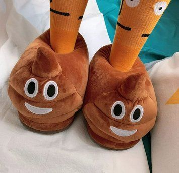Тапочки кігурумі какашки Kigurumi Домашні Коричневі Плюшеві Дитячі тканинні 35-40 35-40 фото